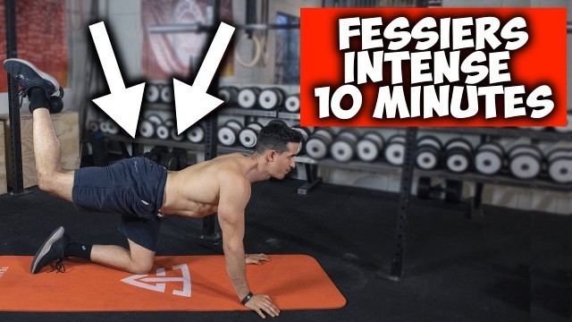 'LES 5 MEILLEURS EXERCICES FESSIERS ! (10min intensif)'