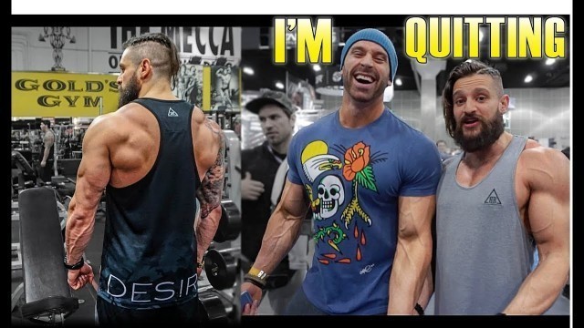 'BRADLEY MARTYN Makes Me Quit YouTube! - Mr Olympia FLEX LEWIS & MECCA TRAINING | Lex Fitness'