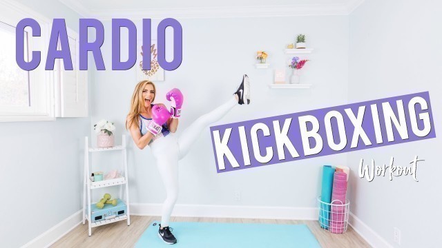 '10 Minute CARDIO Kickboxing Workout | Legs & Butt'