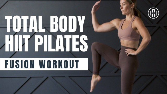 'HIIT Pilates Workout // Total Body Fusion Workout (No Equipment)'