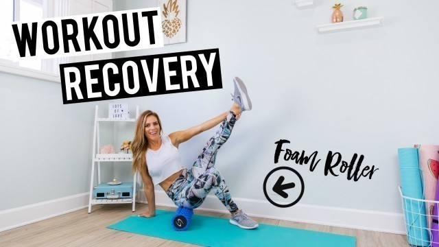 'Get Lean: Workout Recovery Foam Roller'