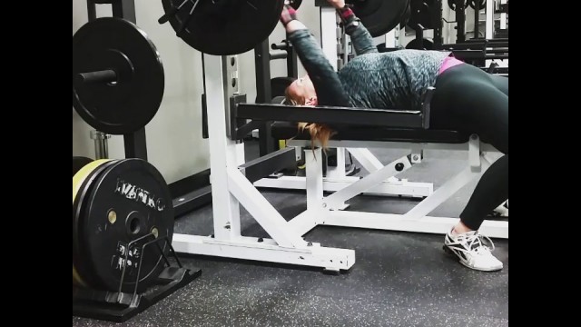 'New Year Testing- Bench Press Double- Verve Fitness Coach Christy'