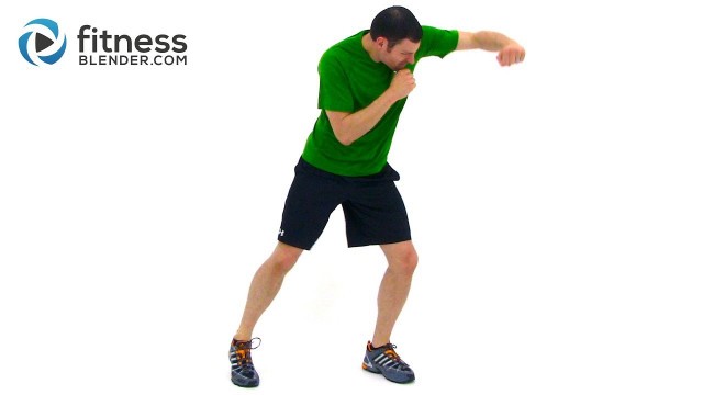 'Cardio Kickboxing Workout - Full Length Kickboxing Workout Video by Fitness Blender'