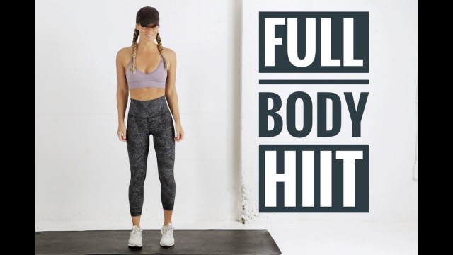 '30 Minute FULL BODY HIIT Workout // No Equipment'