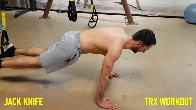 'T R X WORKOUT |  Ein paar TRX Übungen 