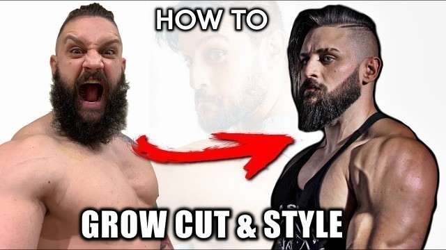 'How To GROW CUT & STYLE a Full Looking BEARD At Home | EVERY Tip & Trick You Need! (Lex Fitness)'