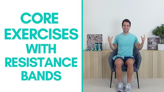 'Beginner Core Exercises With Resistance Band For Seniors | More Life Health'