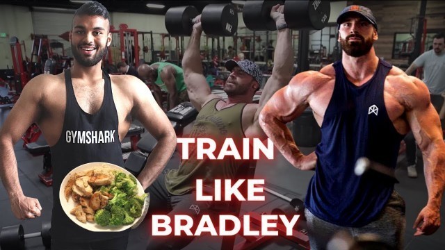 'I Tired Bradley Martyn Diet & Workout Plan For 24 hours | fitness youtuber'