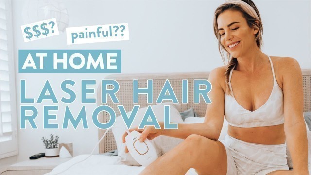 'I Tried Laser Hair Removal at HOME! | Results + Does it really work??'