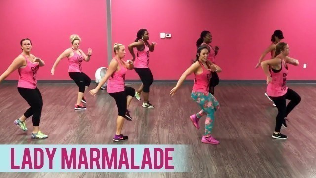 'Christina Aguilera, Lil\' Kim, Mya, Pink - Lady Marmalade (Dance Fitness with Jessica)'