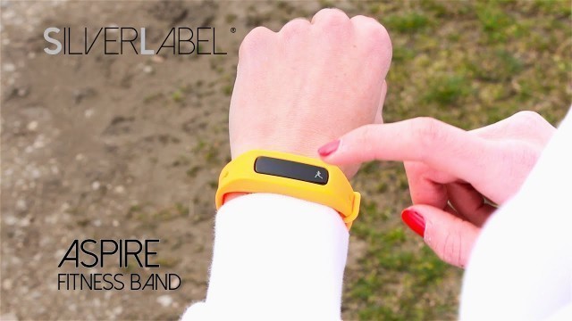 'SilverLabel - Aspire Fitness Band'