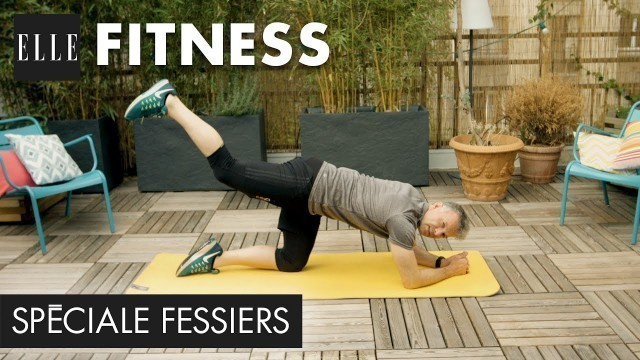 '20 minutes d\'exercices spécial fessiers┃ELLE Fitness'