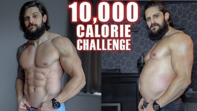 '10,000 CALORIE CHALLENGE - 1 DAY Transformation - EPIC CHEAT DAY | Lex Fitness'