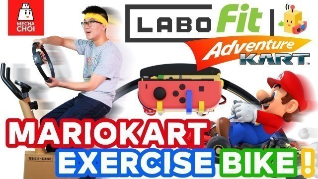 'I Connected an Exercise Bike to Mario Kart! | Labo Fit Adventure Kart'