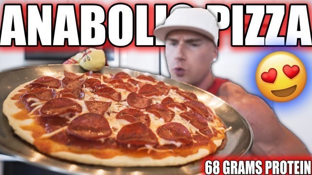 'ANABOLIC DEEP DISH PIZZA | Low Calorie High Protein Bodybuilding Pizza Recipe'