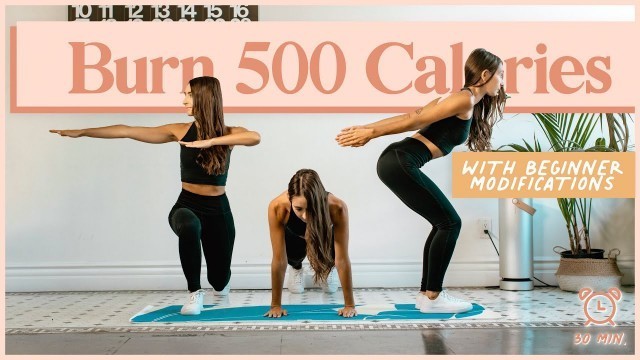 'BURN 500 CALORIES with this 30-Minute Cardio Workout!'