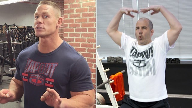 'John Cena\'s Gym Don\'ts: Misusing the Squat Rack - Powered by Tapout'