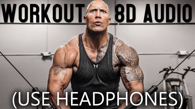 'Best 8D Workout Music Mix 2020 | The Rock And John Cena Training Video'