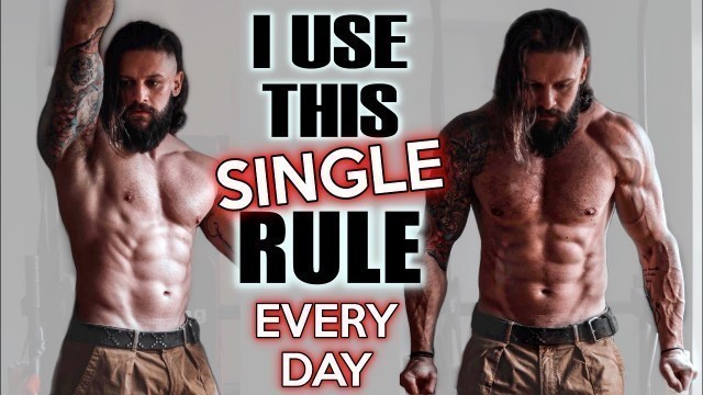 'HOW I STAY MOTIVATED & KEEP MUSCLE | 1 Simple Rule & PROOF it Works! (Big Announcement & Give Away!)'