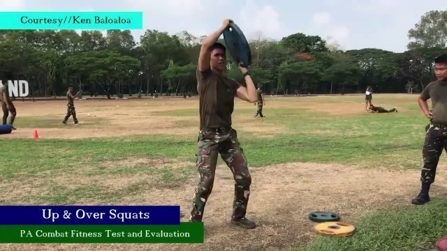 'Combat Fitness Test of Philippines Army'