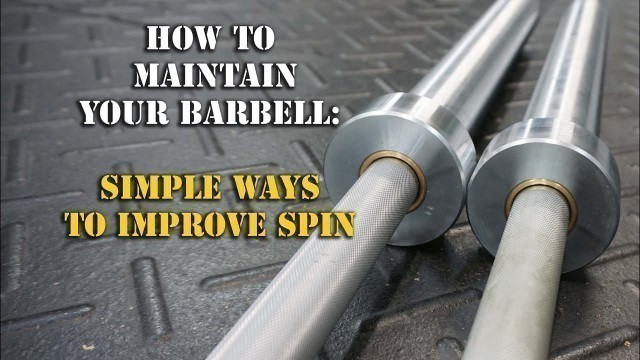 'A Quick Fix to Improve Your Barbell\'s Spin! ! Feat. Rogue Fitness Ohio Bar CrossFit Barbells'