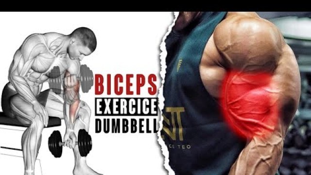 'أقوى تمارين تكوير و تضخيم البايسبس فقط بالدمبل - Dumbbell Biceps Exercices Workout'