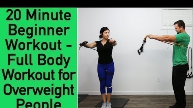 'Beginner Resistance Band Workout - Workout for Overweight people - Low Impact Workout'