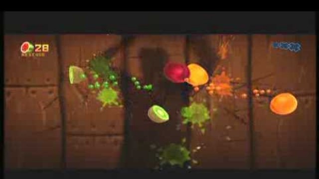 'Fruit Ninja Kinect - Classic Mode - Xbox Fitness'