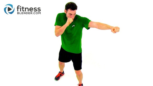 'Fat Blasting At Home Cardio Kickboxing Workout Video by Fitness Blender'