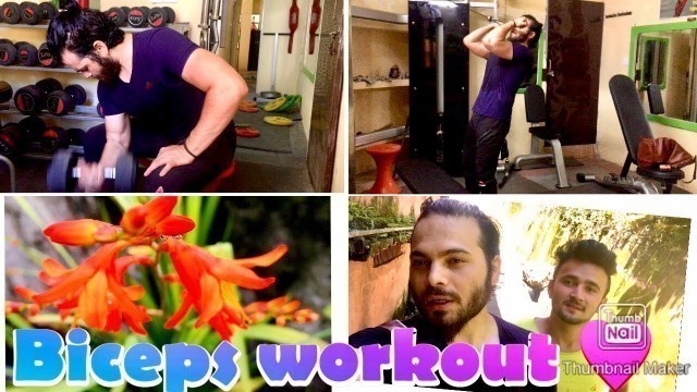 'THURSDAY BICEPS WORKOUT | during lockdown workout | fitnesses | dharchula'