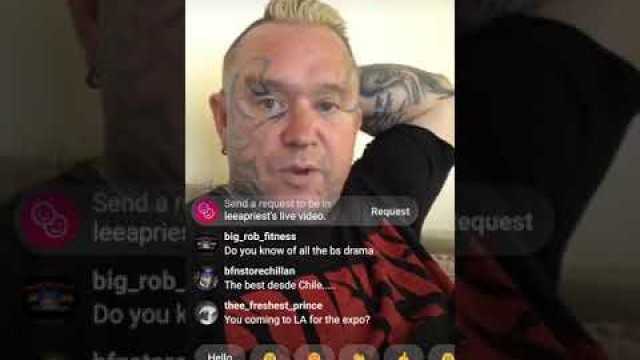 'Lee Priest Tells Big Rob Fitness To Grow The F**k Up'