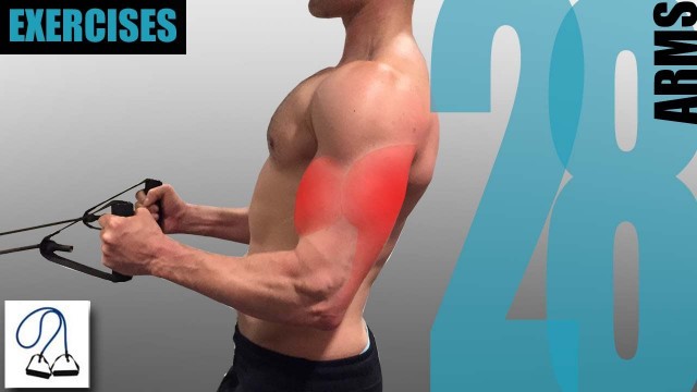'23 RESISTANCE BAND ARM EXERCISES AND WHAT PART OF THE ARM THEY TARGET vol.2'