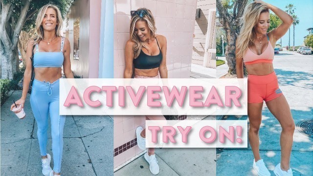 'HUGE Activewear Try On Haul | White Fox, Fashion Nova, Victoria Secret + MORE!'