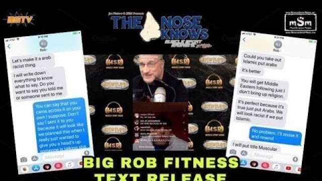 'Big Rob Fitness Text Release - MuscleSport TV'