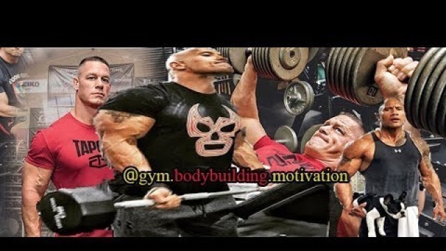 'John Cena VS The Rock Workout Motivation'