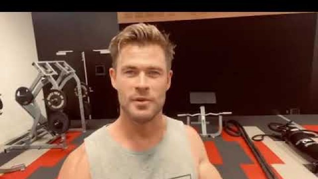 'Chris Hemsworth _@centrfit Android App was awarded the winner for the Google Play Best of 2020'