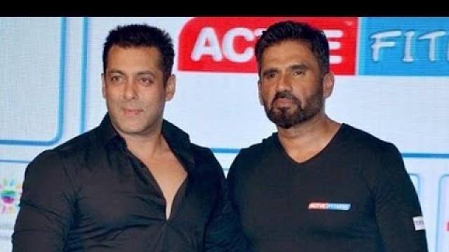 'Salman Khan and Sunil Shetty Launch Tata Sky\'s \'Active Fitness\''