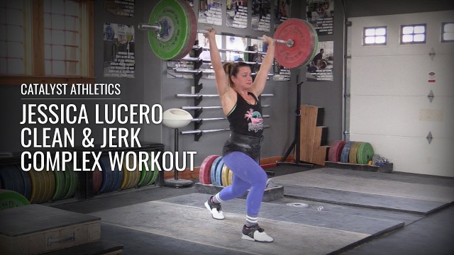 'Jessica Lucero Clean & Jerk Complex Workout'