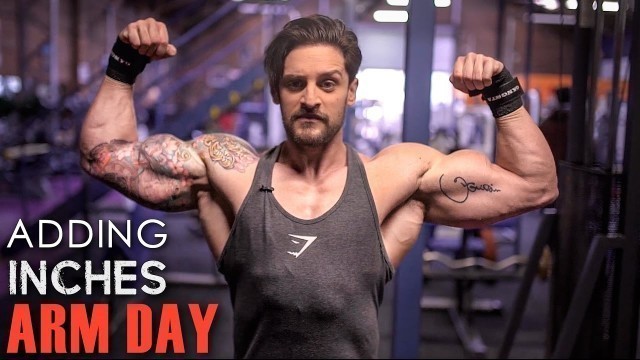 'ARM DAY | ADDING INCHES | Full Workout | New Exercises You NEED To Try! | Lex Fitness'