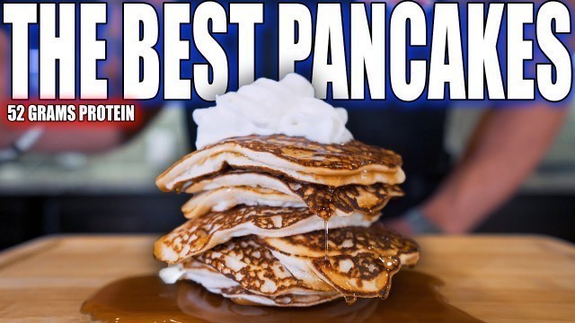 'THE BEST ANABOLIC PANCAKES YOU\'LL EVER MAKE | Quick High Protein Bodybuilding Breakfast Recipe'