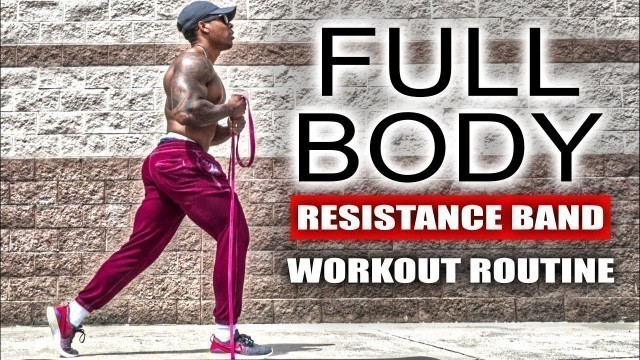 '10 MINUTE FULL BODY WORKOUT (RESISTANCE BAND)'