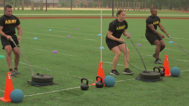 'Army Combat Fitness Test (ACFT) Event #4 - Sprint Drag Carry'