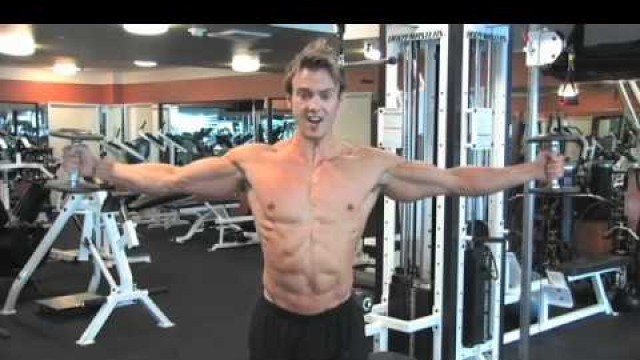 'Personal Training Workout Tips with Rob Riches. Part 5: Shoulders'