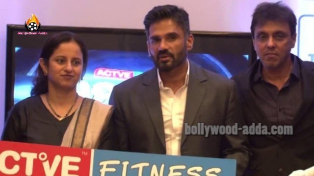 'Sunil Shetty - Adarsh Gupta - Launch Tata Sky Active Fitness'