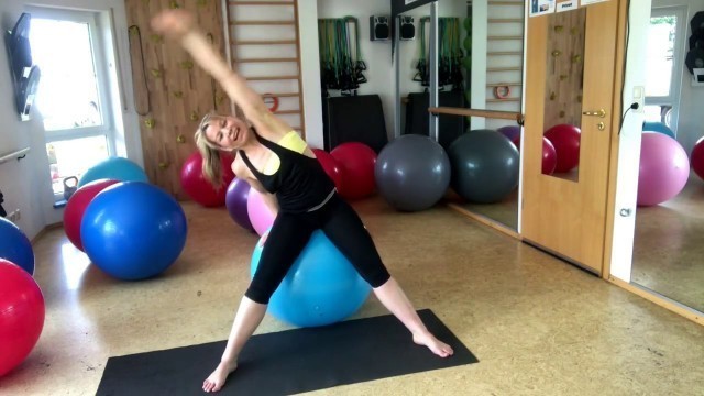 'Workout-Ideen mit dem Fit-Ball* 15 Min. Cardio*Kraftübungen*Fatburner & Stabilisation'