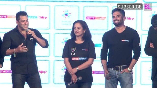 'Salman Khan | Sunil Shetty | Tata Sky Launches Active Fitness'