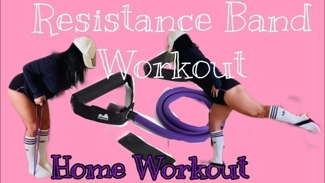 'Resistance band full body workout for beginners #resistanceband'