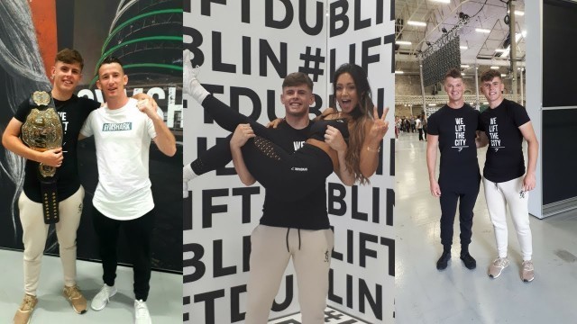 'Gymshark Pop Up Shop Dublin - Steve Cook, David Laid, Lex Griffin, Owen Roddy, Sian Walton'