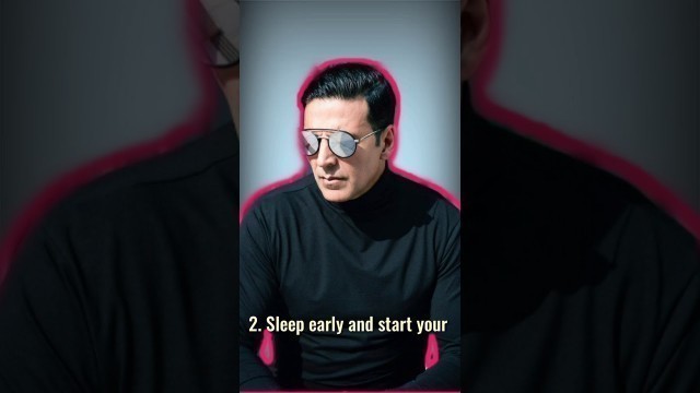 'Akshay kumar fitness tips.. 