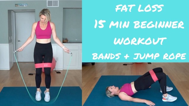 'Resistance Band and Jump Rope Workout for Beginners'